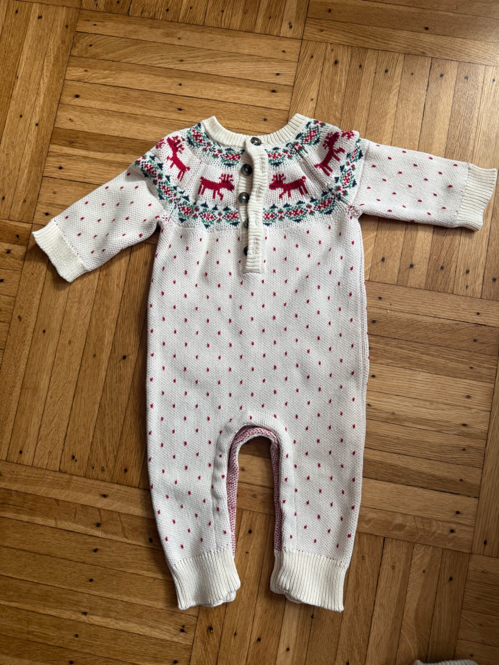 Hanna Andersson Sweater onsie